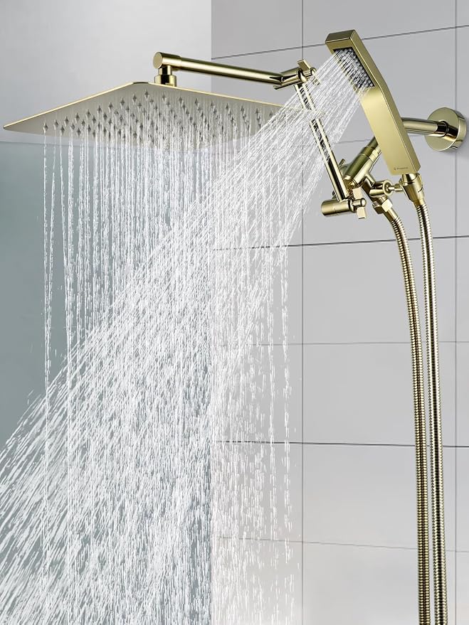 G-Promise All Metal 10 Inches Rainfall Shower Head - Image 3