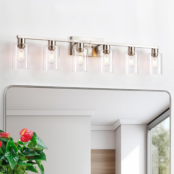 6-Light Bathroom Light Fixtures, Vanity - Image 6