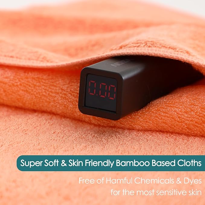 Wash Cloths 6 Pack, Super Soft and Gentle Face Towels on Sensitive Skin - Image 3