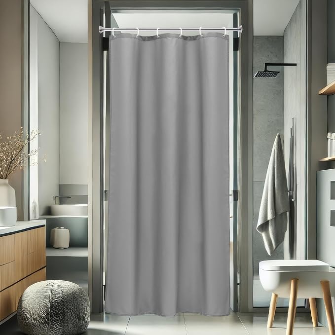 AooHome 36 Width x 72 Height Inch Stall Size Shower Curtain, Fabric Bathroom by AooHome