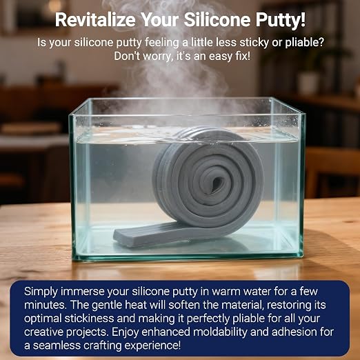 Moldable Waterproof Silicone Putty - Image 2