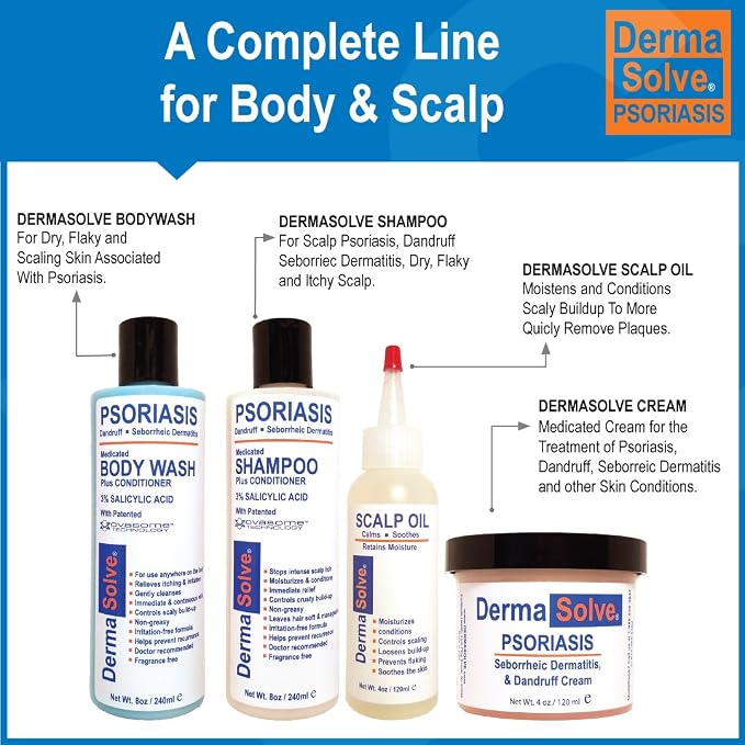 Dermasolve Medicated Psoriasis Body Wash - Image 4