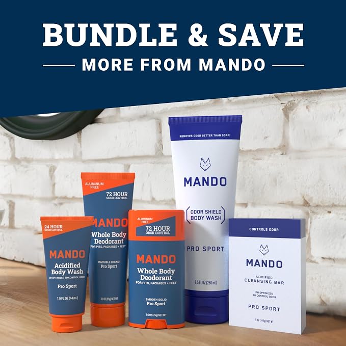 Mando Odor Shield Body Wash - Image 8