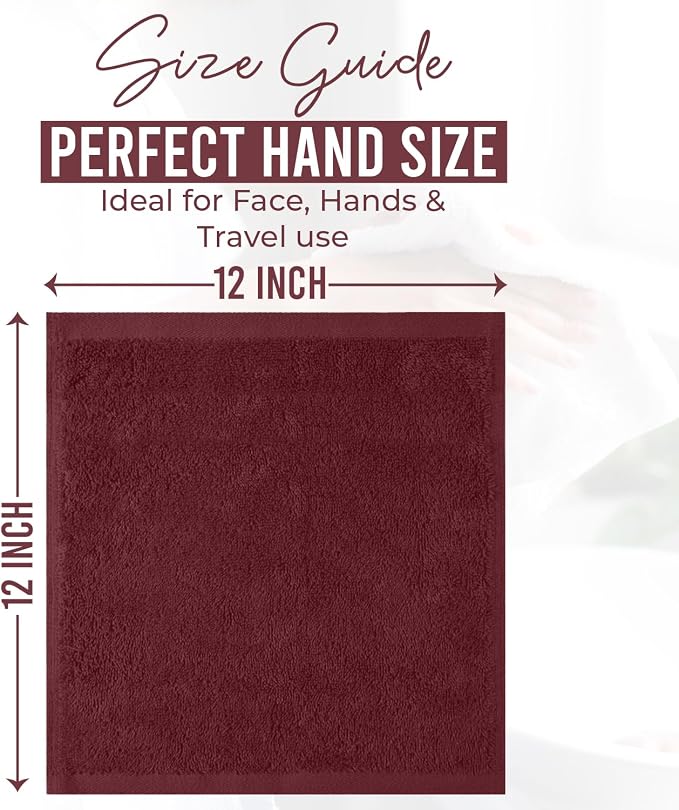 DAN RIVER 24 Pack Wash Cloths for Showering - Image 2