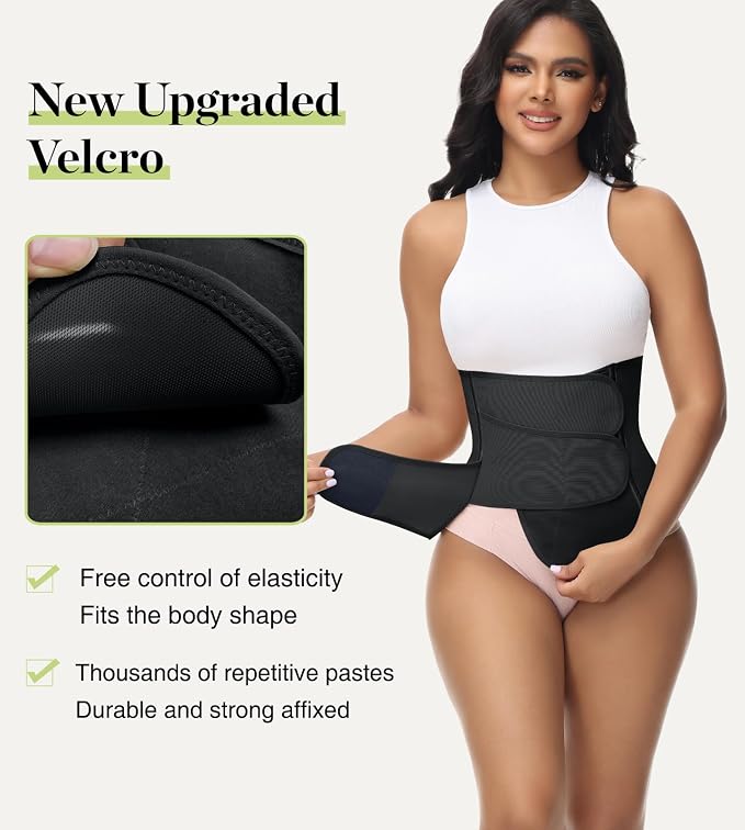 SHAPSHE Waist Trainer for Women Postpartum Recovery Wrap Waist Cincher Corset - Image 4