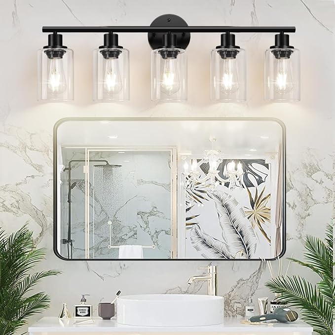 5-Light Bathroom Light Fixtures, Bathroom Wall Lamp - Image 7