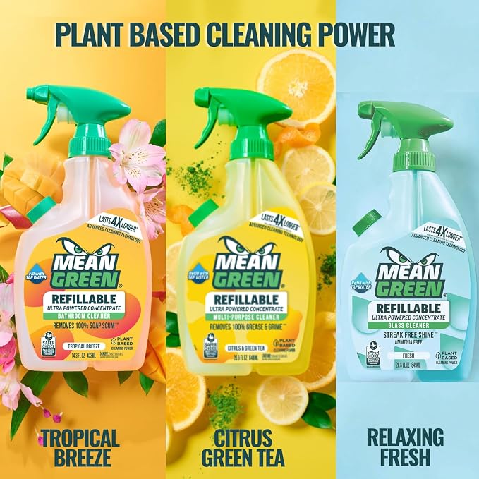 Mean Green Ultra Powered Refillable Cleaner Concentrate Variety 3 Pack – - Image 2