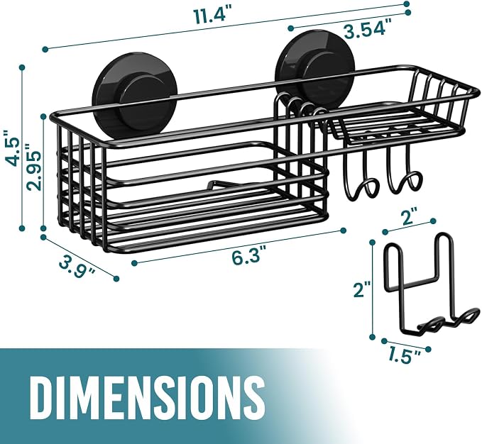 TAILI Shower Caddy Suction Cup - Image 5