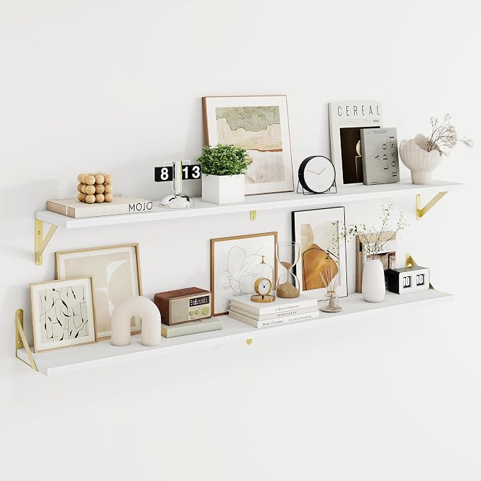 Dreamland 8 inch Deep Floating Shelves by Dreamland