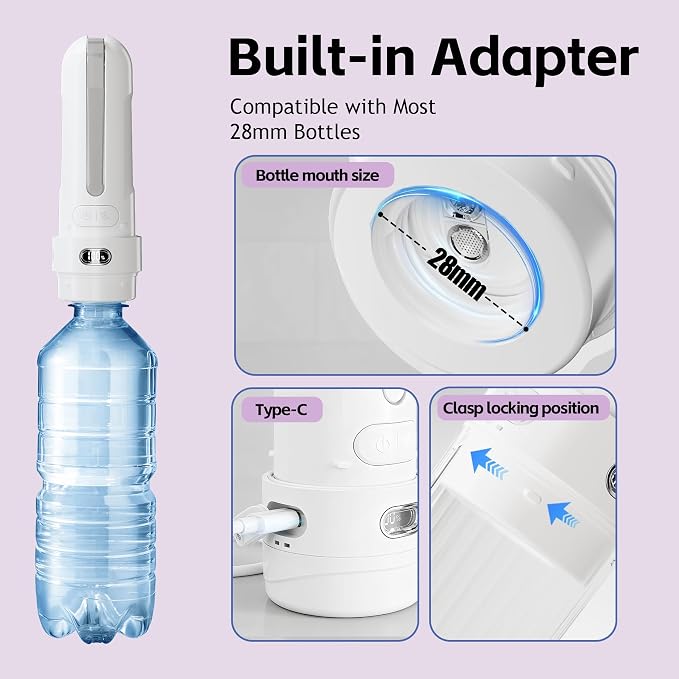 Portable Bidet - Handheld Rechargeable Electric Travel Bidet Sprayer - IPX7 - Image 7