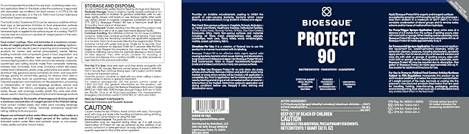 Bioesque Protect 90, Heavy Duty Bacteriostatic, Fungistatic, Algaestatic Formula - Image 7