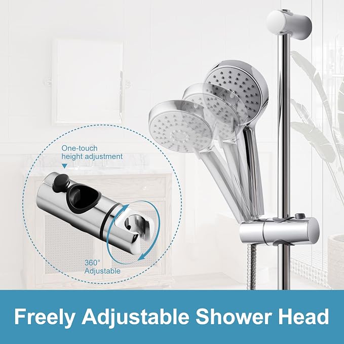 OFFO Shower Slide Bar, 21 in Slide Bar - Image 4