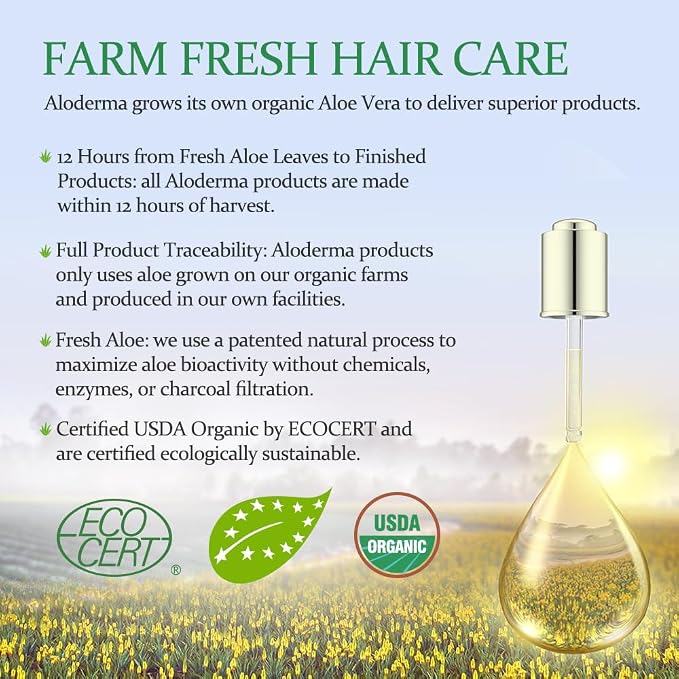 Aloderma Aloe Nourishing Hair Conditioner Made - Image 5