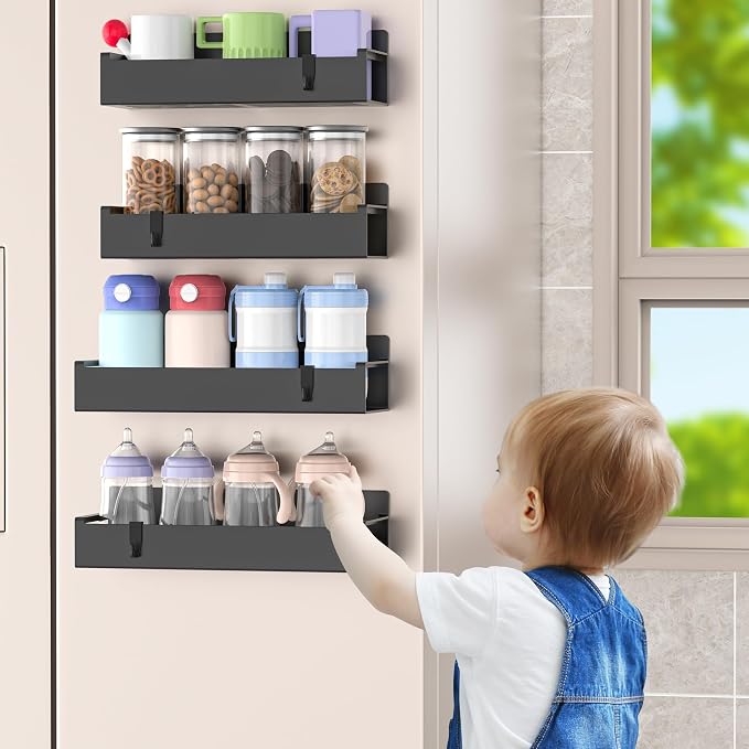 4 Pack Magnetic Spice Rack Organizer - Image 6