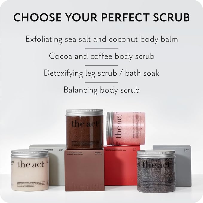 THE ACT Detox Organic Body Scrub - Image 7