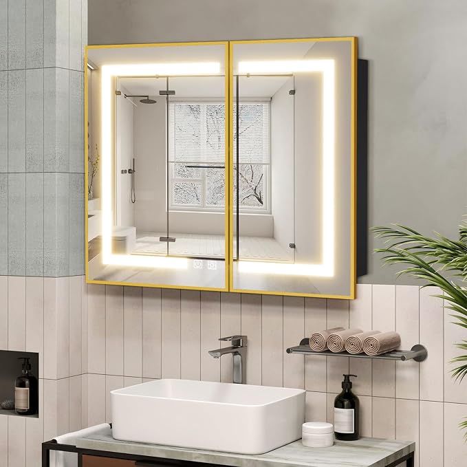 ROOMTEC Lighted Medicine Cabinet by ROOMTEC