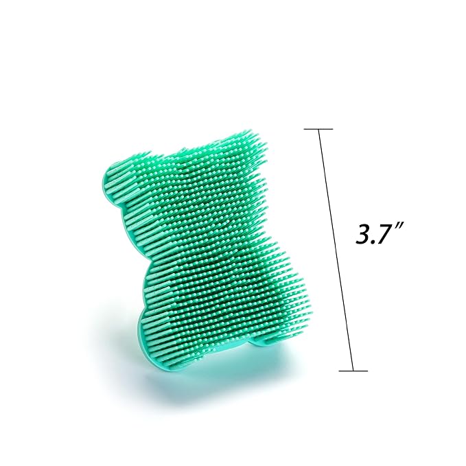Premium Sensory Brush for Kids or Autism, Soft Silicone Body Scrubber, 2 in 1 - Image 7