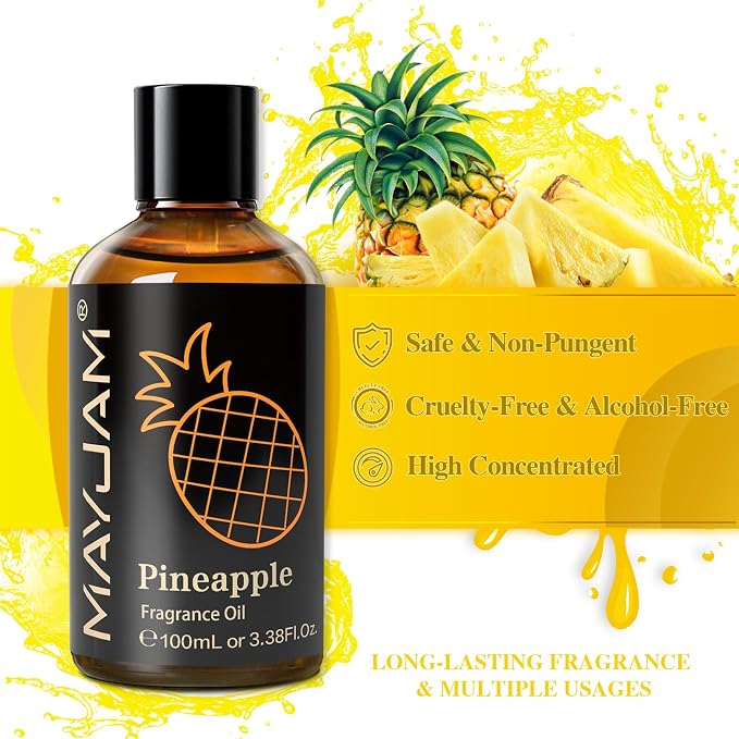 MAYJAM 100ML/3.38FL.OZ Pineapple Fragrance Oils - Image 3