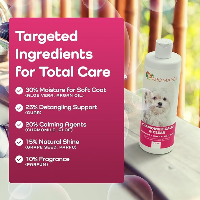Chamomile Calm & Clean Dog Shampoo - Image 4