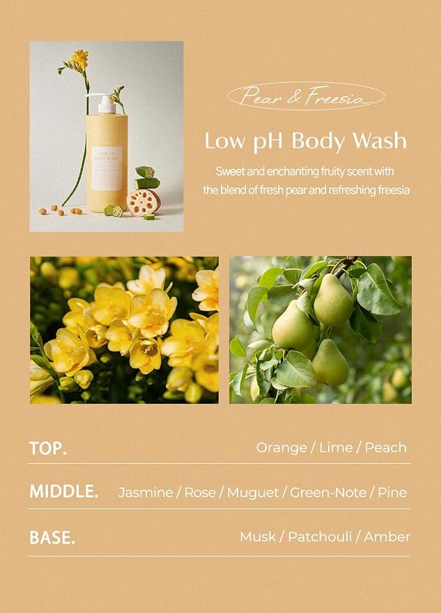 laferme Low pH balanced Gentle Korean Body Wash - Image 7