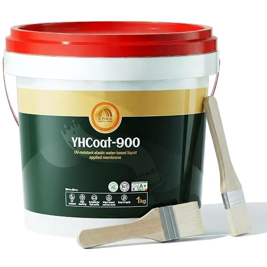 35 oz White Roof Sealant Waterproof, Elastomeric Roofing Coating Liquid by ORIENTALYUHONG