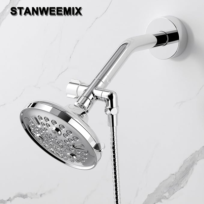 Solid Brass 3 Way Shower Arm Diverter Valve - Image 6