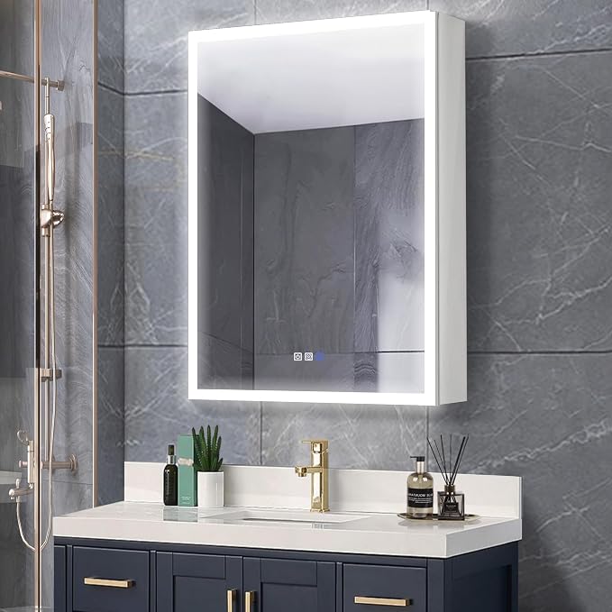 GroGro Lighted Medicine Cabinet by GroGro