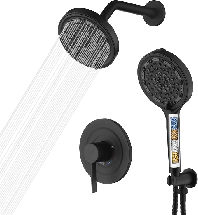 SUMERAIN Matte Black Shower System by SUMERAINFAUCETS
