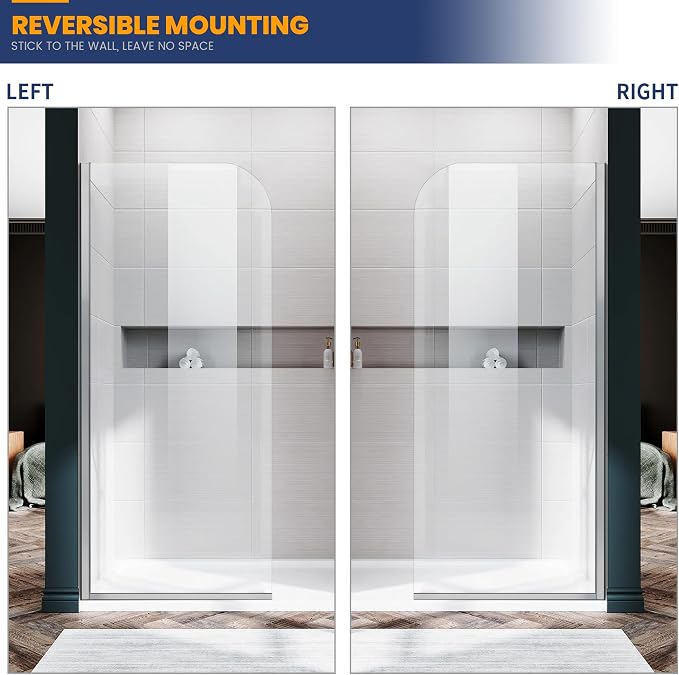 Glass Shower Panel, Simple Shower Door Panel - Image 7