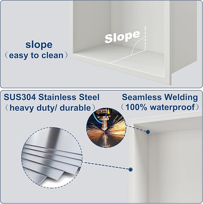 Neodrain 30X12Inch Shower Niche - Image 7