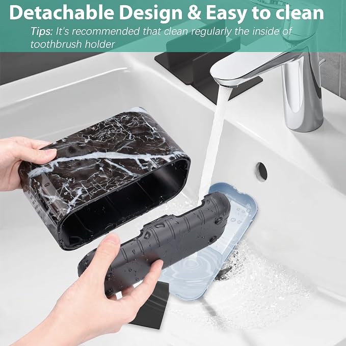 Boperzi Black Toothbrush Holder - Image 3