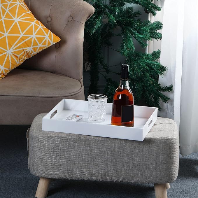 Modern Acrylic Ottoman Tray - Image 6