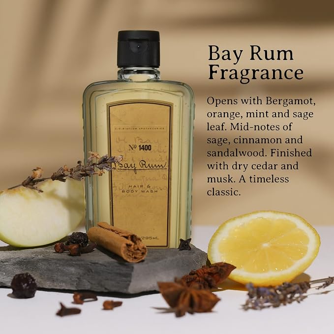 C.O. Bigelow Bay Rum Hair & Body Wash - Image 5