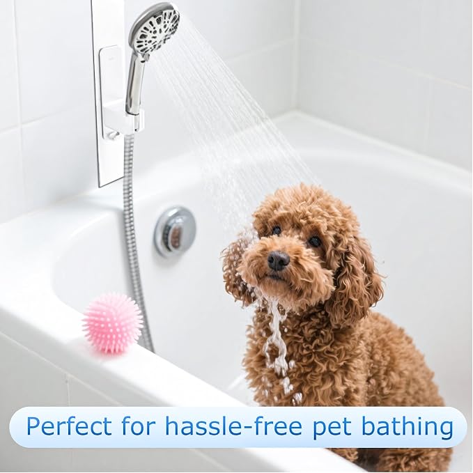 Modular Magnetic Handheld Shower Holder, 5-Section Customizable Sliding Rail - Image 8