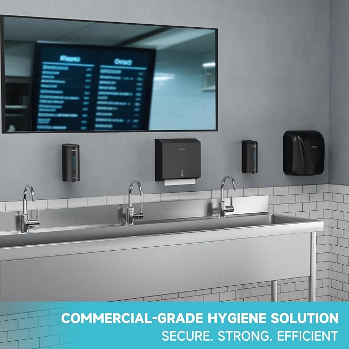 AIKE Wall Mount Automatic Foam Soap Dispenser 25 OZ Commercial Large Capacity - Image 8