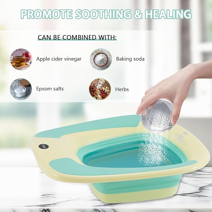 Electric Sitz Bath, Sitz Bath for Toilet Seat, Sitz Bath for Hemorrhoids - Image 7