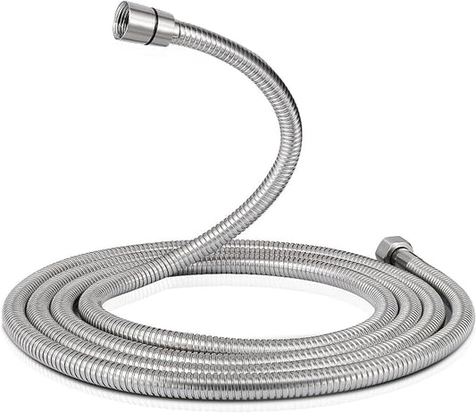 Shower Hose Replacement 118 Inches, Nickel Flexible Extra Long Shower Hose by Gallop+Domain