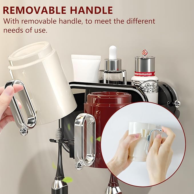 Wall Mounted Suction Toothbrush Holder - Image 4