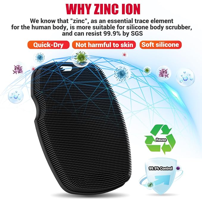 Silicone Body Scrubber - Image 5