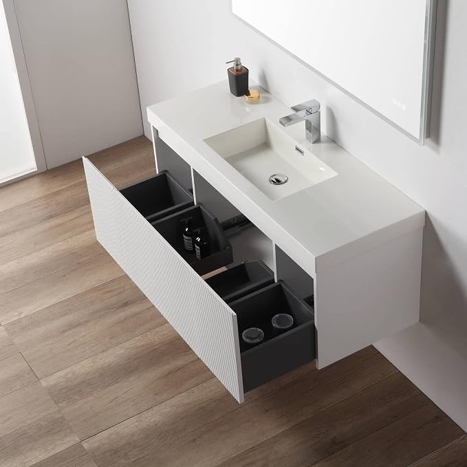 Blossom Wall Mounted 48 Inch Bathroom Vanity - Image 4
