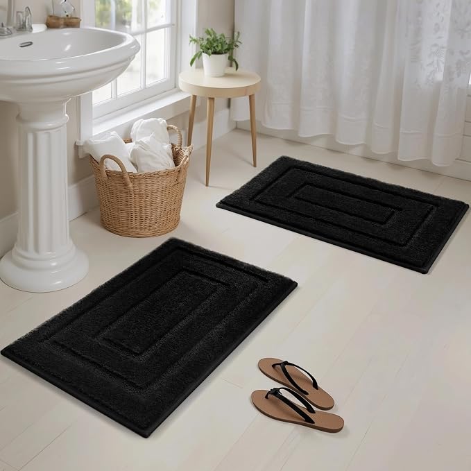 GRANNY SAYS Bathroom Rugs Sets 2 Piece, Super Soft Absorbent Microfiber Bath - Image 8