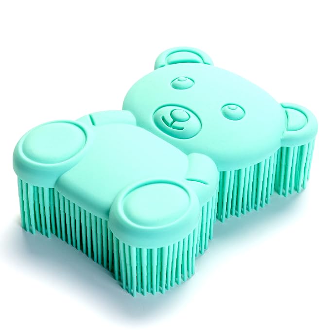 Premium Sensory Brush for Kids or Autism, Soft Silicone Body Scrubber, 2 in 1 by PENEPICO-SIMPLELIFE