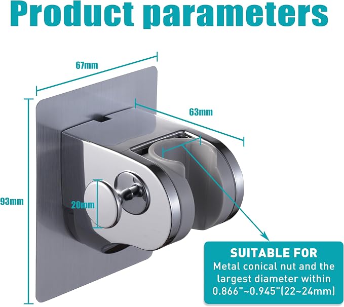 Handheld Shower Head Holder - Image 5