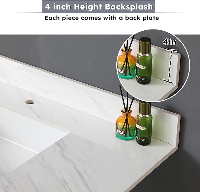 Montary 43"x 22" Bathroom Vanity Top - Image 6