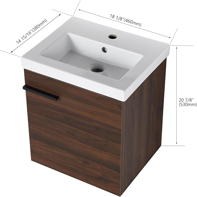 18" Floating Bathroom Vanity - Image 2