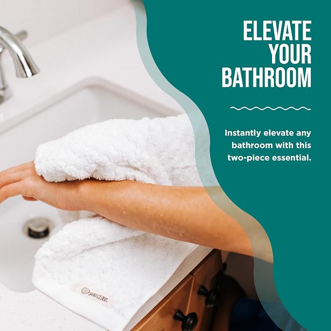 Sand Cloud Turkish Bath Towels for Bathroom - Image 4