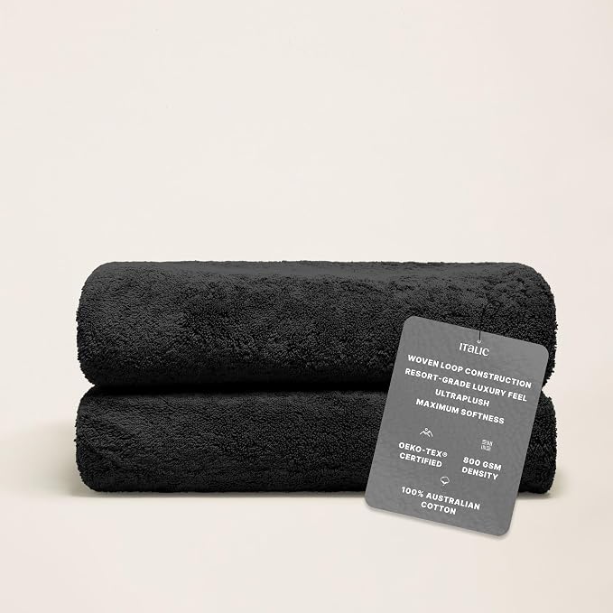 Italic Ultraplush 100% Australian Cotton Bath Sheets - Image 2