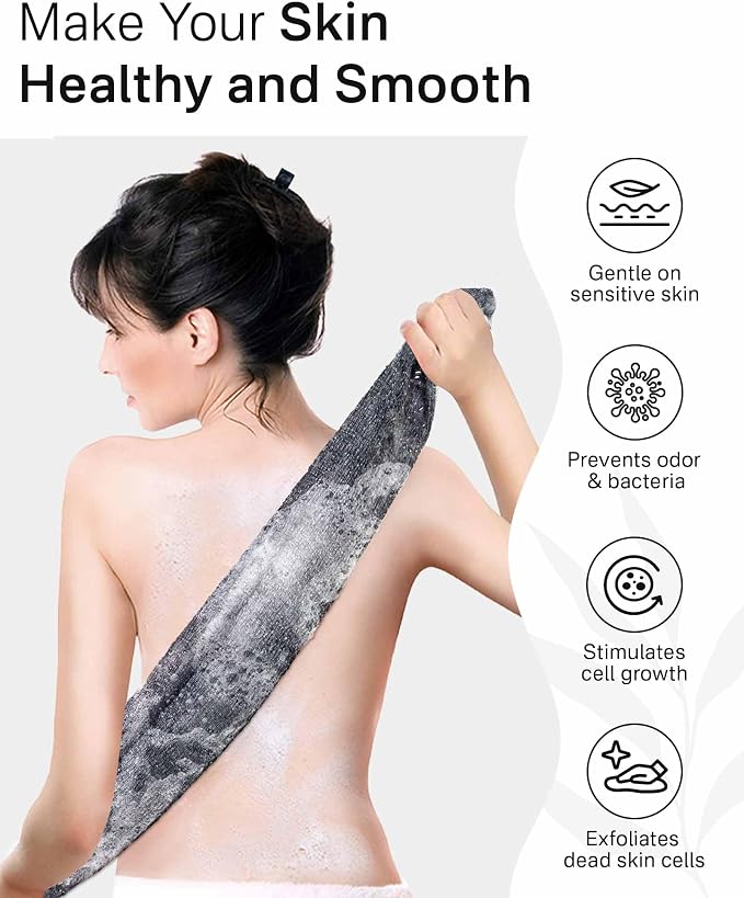 Yiclick 2 Pack Exfoliating Washcloth Towel - Image 8