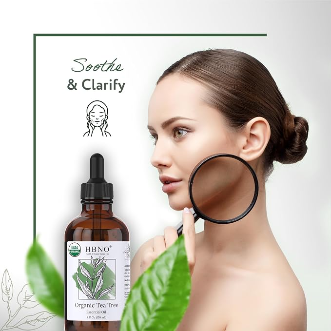 HBNO California Bottled Organic Tea Tree Oil - Image 5