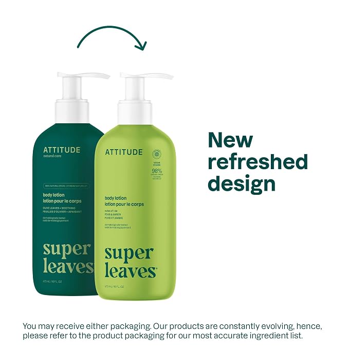 ATTITUDE Body Lotion, EWG Verified, Vegan & Cruelty-Free, Hydrating Moisturizer - Image 2